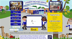 Desktop Screenshot of manstonprimary.co.uk
